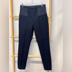 LAFAYETTE 148 Black‎ NOLITA tapered leggings size S.